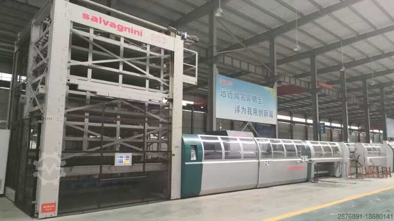 Blechbearbeitungszentrum Salvagnini Line MD1.30+S4.30X-e+P4L2516 2020MFY