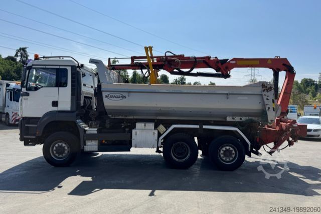 Kipper LKW MAN TGA 28.430 6x4-4 Kran