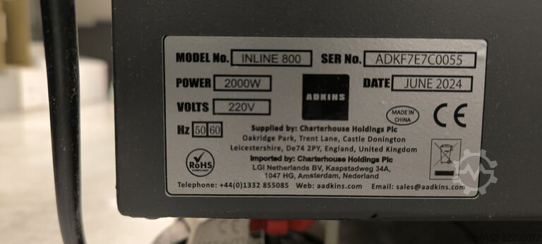 Siebdruckmaschine Adkins Inline 800 DTF Powder Shaker Cure Unit