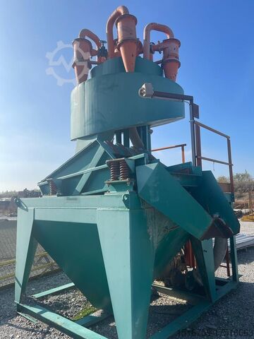 MULTIZYKLON FÜR DIE RÜCKGEWINNUNG VON FEINSAND MULTICICLONE 2500 litri / minuto