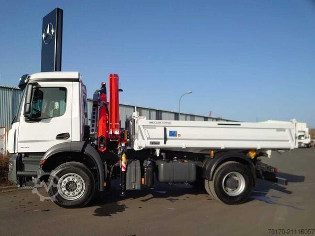 Kipper Mercedes-Benz Arocs 1832 KK 4x2 Kipper+Kran Fassi F120+Funk