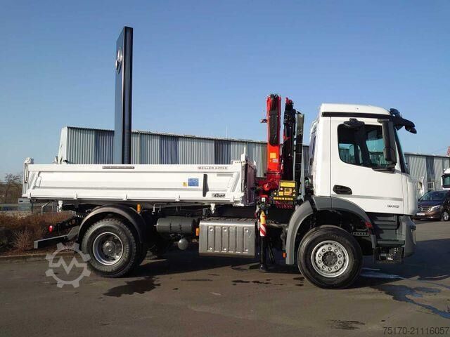 Kipper Mercedes-Benz Arocs 1832 KK 4x2 Kipper+Kran Fassi F120+Funk