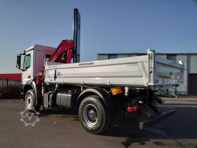 Kipper Mercedes-Benz Arocs 1832 KK 4x2 Kipper+Kran Fassi F120+Funk