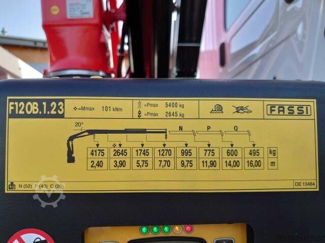 Kipper Mercedes-Benz Arocs 1832 KK 4x2 Kipper+Kran Fassi F120+Funk