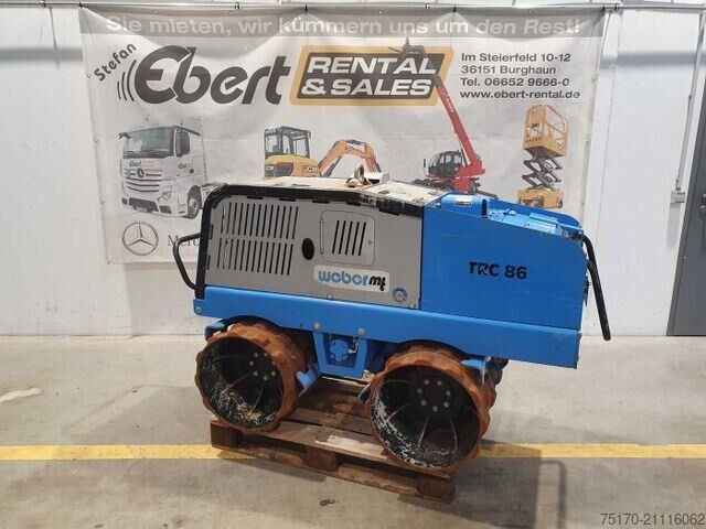 Walze Weber TRC 86 Grabenwalze / 2020 / Funk / nur 112h