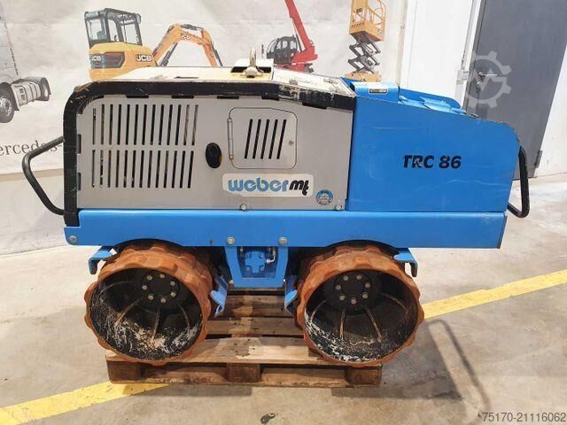 Walze Weber TRC 86 Grabenwalze / 2020 / Funk / nur 112h