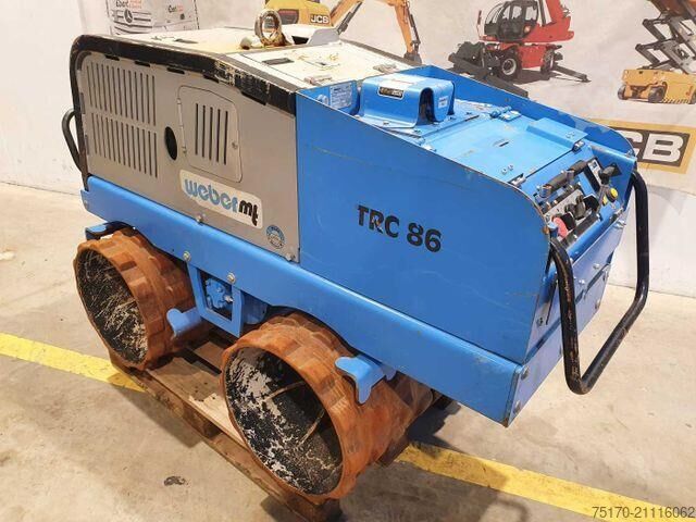 Walze Weber TRC 86 Grabenwalze / 2020 / Funk / nur 112h