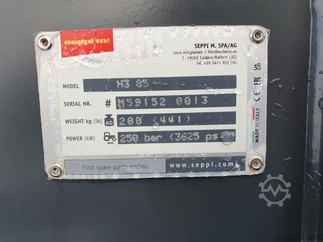 Baumaschine Seppi M. H3 085 / Schlegel / Mulcher / MS03 DEMO