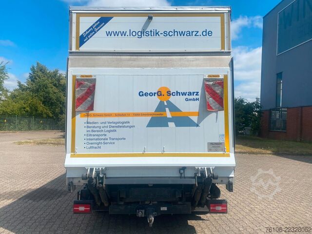 Curtain sider van IVECO Daily 72C18 Hi-Matic Schiebe Plane +LBW