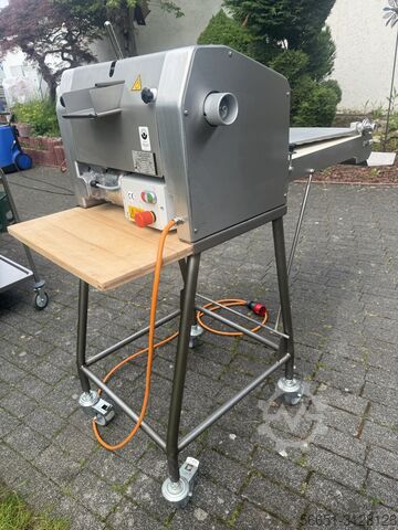 Hood dishwasher with pass-through ERKA WMB 30 Hörnchenwickelmaschine