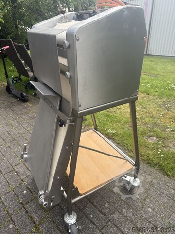 Hood dishwasher with pass-through ERKA WMB 30 Hörnchenwickelmaschine
