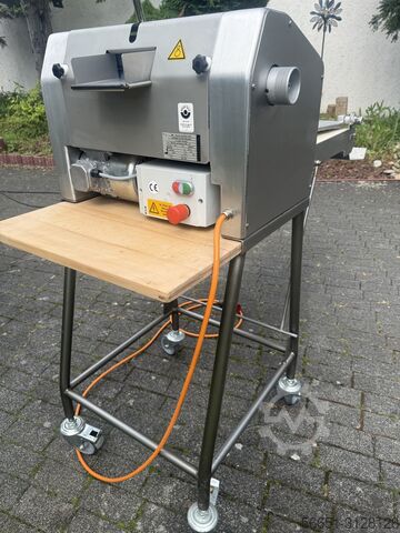 Hood dishwasher with pass-through ERKA WMB 30 Hörnchenwickelmaschine