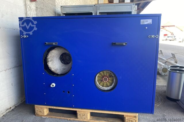 Control system Schallschutzcontainer mit Absauggebläse