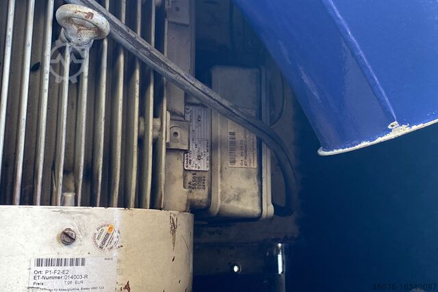 Control system  Schallschutzcontainer mit Absauggebläse