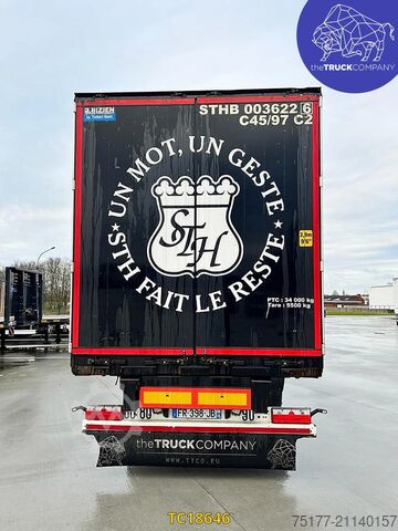 Containertransport Hoet Trailers + Caisse Libner 2018