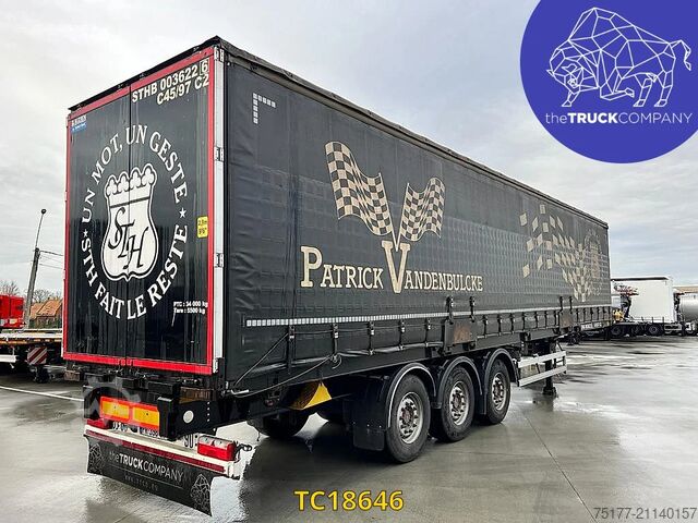 Containertransport Hoet Trailers + Caisse Libner 2018