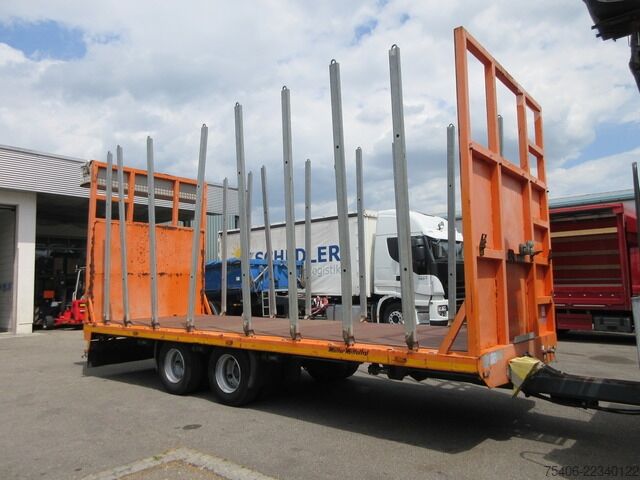 Log trailer Müller-Mitteltal Tandemanhänger