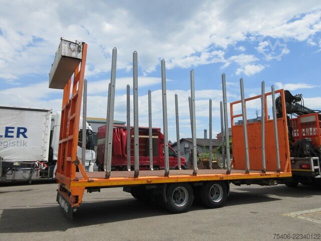 Log trailer Müller-Mitteltal Tandemanhänger