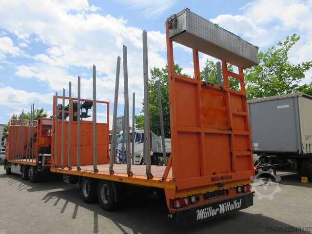 Log trailer Müller-Mitteltal Tandemanhänger