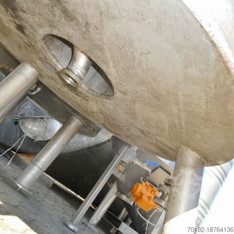 1000 liter recooler made of V2A  