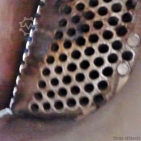 8.5 m² stainless steel shell and tube heat exchanger  