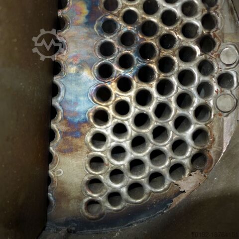8.5 m² stainless steel shell and tube heat exchanger  