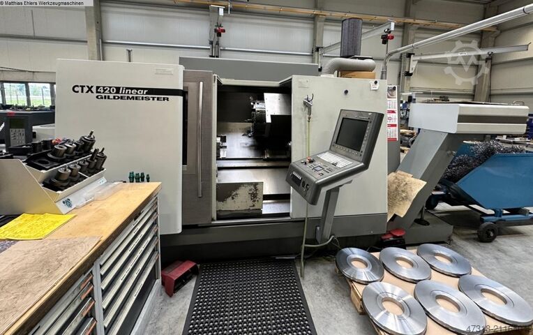 CNC Drehmaschine GILDEMEISTER CTX 420 Linear