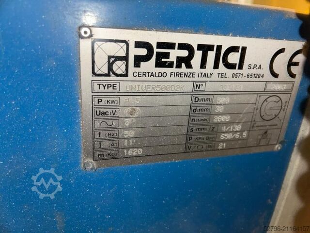 Doppelgehrungssäge Pertici Univer 500D2K