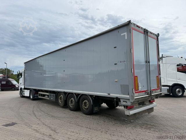 Auflieger mit Walkingfloor KNAPEN K100 Schubboden 92m³ HDI Boden ideal für Müll