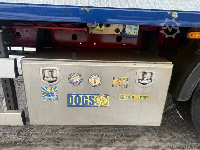 Auflieger mit Walkingfloor KNAPEN K200 Schubboden 92m³ Heavy Duty Aluminium Boden