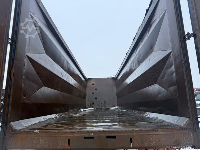 Kipper Auflieger KEMPF SKM 35/3 Stahl Kippmulde 50m³ 55m³ Schrott