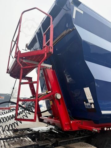 Kipper Auflieger KEMPF SKM 35/3 Stahl Kippmulde 50m³ 55m³ Schrott