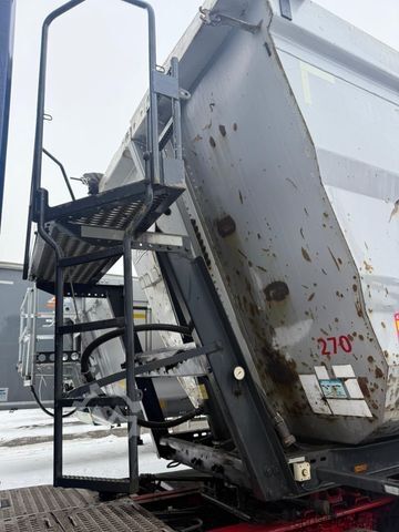 Kipper Auflieger KEMPF SKM Stahl Kippmulde 50m³ 55m³ Schrott