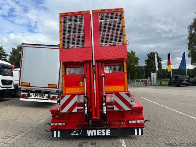 Tieflader-Sattelauflieger KÄSSBOHRER Tieflader mit hydr. Schwanenhals