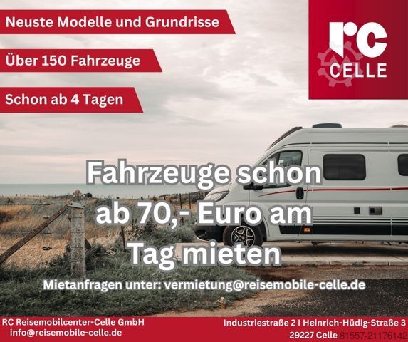 Kastenwagen Wohnmobil / Campervan BÜRSTNER Lineo C 550 Sofort verfügbar / Junger Gebrauchte