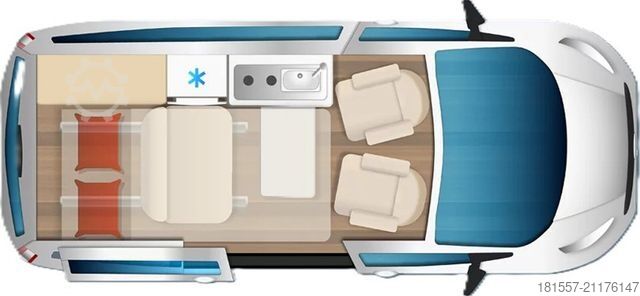 Kastenwagen Wohnmobil / Campervan BÜRSTNER B66 UV 532 ** Sondermodell B66 **