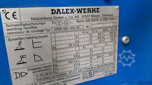 Schweißgerät DALEX VARIO MIC 400L