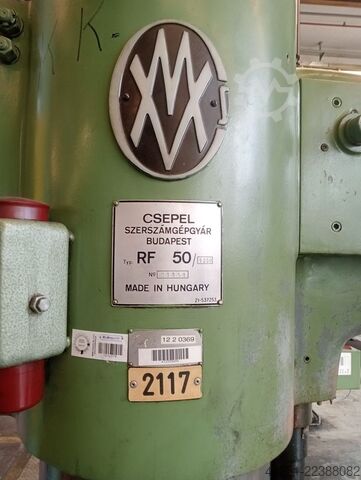 Radial drilling machine Csepel RF50 / 1250