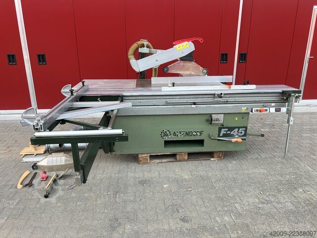 Panel saw with scoring circular saw Altendorf F45 Dgit X