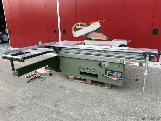 Panel saw with scoring circular saw Altendorf F45 Dgit X