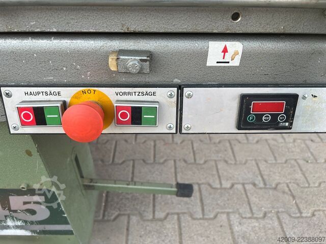 Panel saw with scoring circular saw Altendorf F45 Dgit X