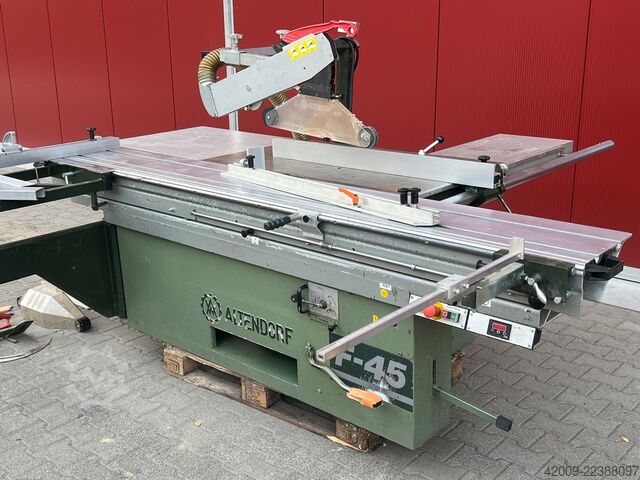 Panel saw with scoring circular saw Altendorf F45 Dgit X
