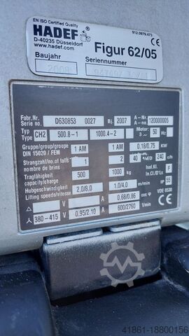 Portalkran DEMAG-HADEF KPK + CH2