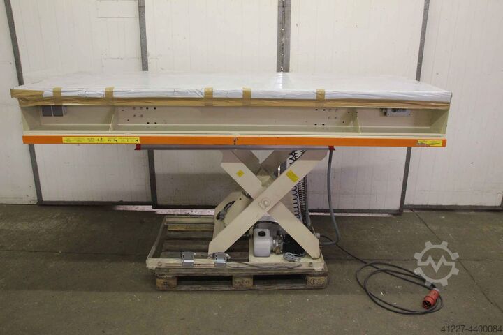 Scherenhubtisch 700 kg Gruse ELS 1-8-1-G-SO mit Rollenbahn
