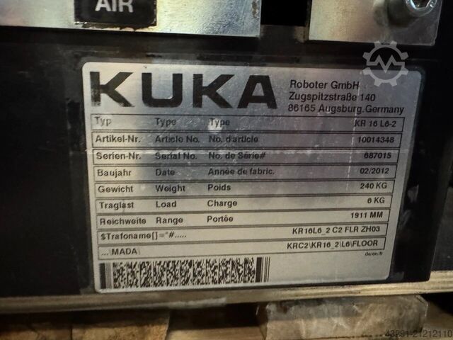 Industrieroboter KUKA KR16L16-2 KRC2ed05