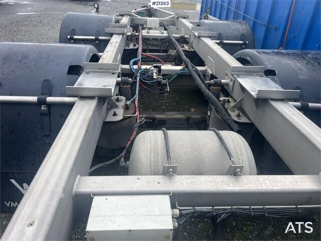 VM Tarm 2 axle trailer chassis repair object VM Tarm 2 axle trailer chassis repair object