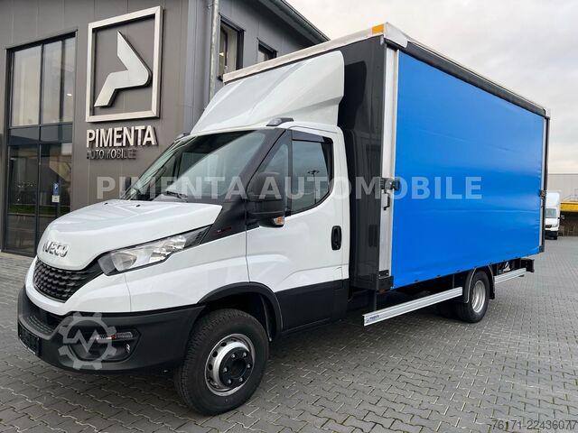Transporter mit Pritsche & Plane IVECO Daily 70C18A8 SCHIEBEPLANE LBW 1500kg AHK KLIMA