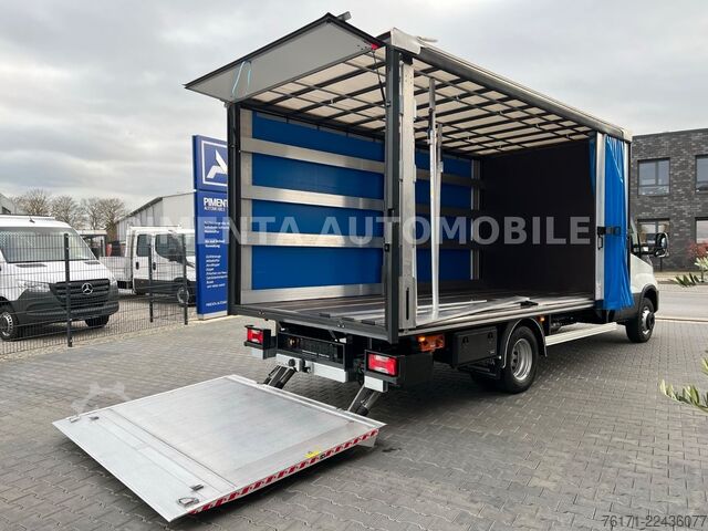 Transporter mit Pritsche & Plane IVECO Daily 70C18A8 SCHIEBEPLANE LBW 1500kg AHK KLIMA