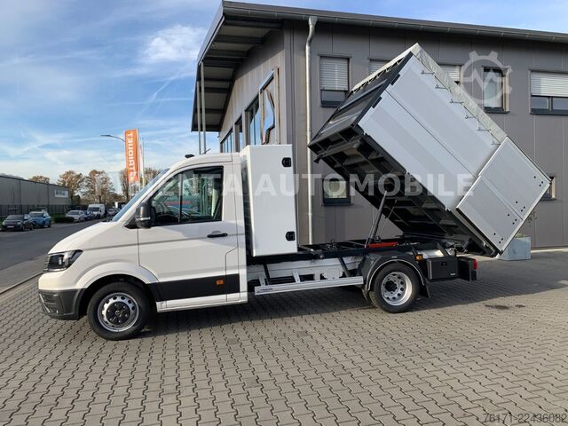 Dreiseitenkipper VOLKSWAGEN Crafter 50 3-S-KIPPER GESCHLOSSEN TEMP AHK KLIMA