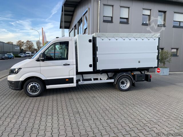 Dreiseitenkipper VOLKSWAGEN Crafter 50 3-S-KIPPER GESCHLOSSEN TEMP AHK KLIMA